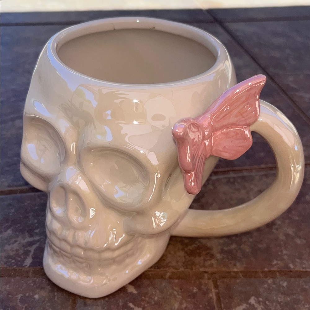 SKULL FACE COFFEE MUG